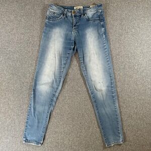 Royalty For Me Wannabettabutt Skinny Jeans Womens 6 Light Wash Stretch Denim